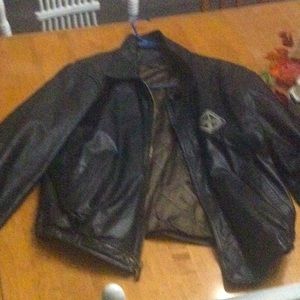 Men’s leather bomber jack international company